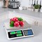 Costway 66 lbs Digital Weight Scale Price Computing Retail Count Scale Food Meat Scales